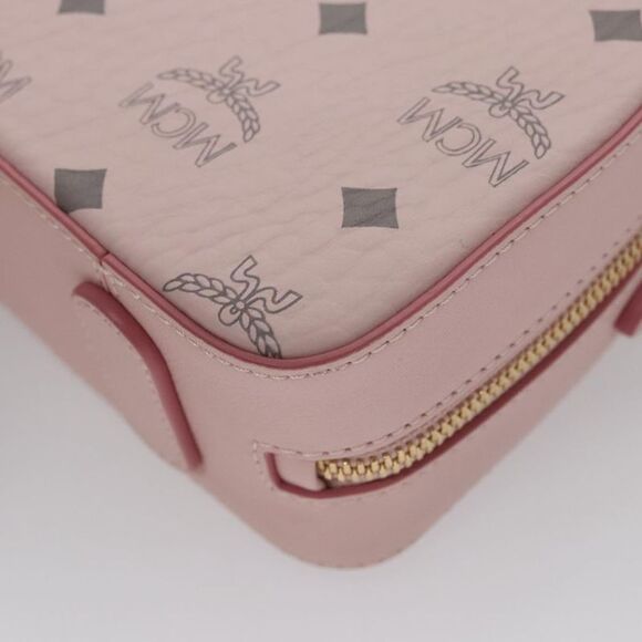 MCM Visetos Pink Canvas Handbag (Pre-Owned) - Picture 8 of 16